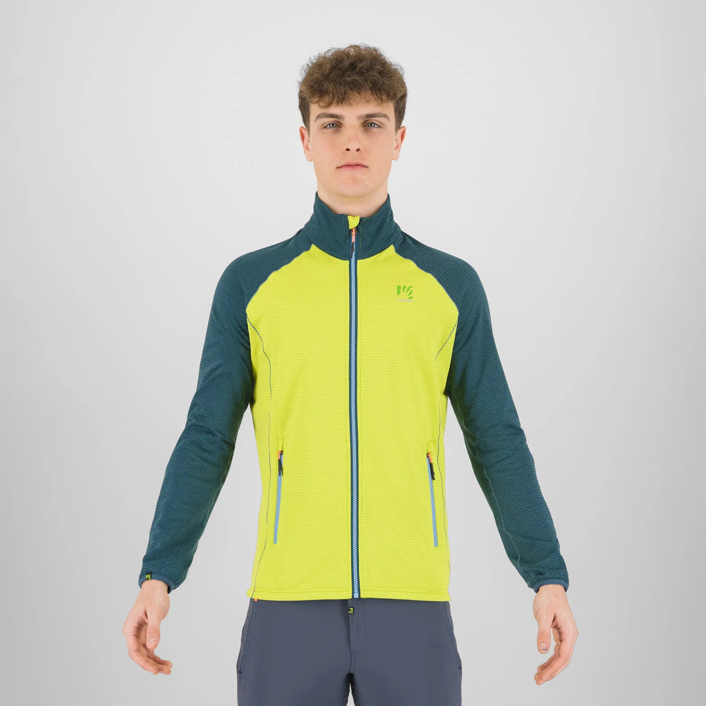 Karpos Ambrizzola Full-Zip Hoodie - Pile da Trekking Uomo - Neverland Firenze