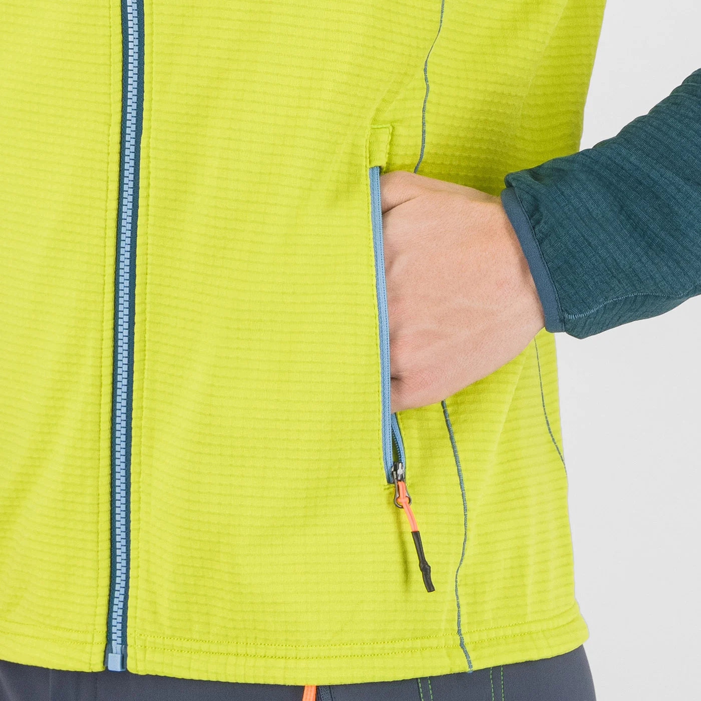 Karpos Ambrizzola Full-Zip Hoodie - Pile da Trekking Uomo - Neverland Firenze