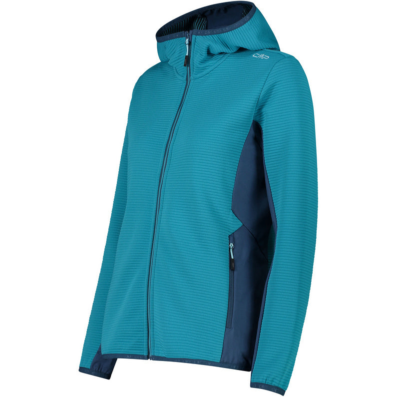 CMP Pile Stretch Unlimitech con Cappuccio da Trekking Donna