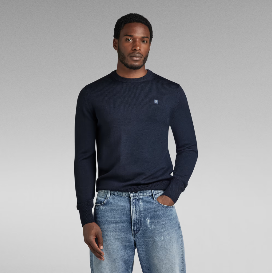 G-Star RAW PREMIUM CORE KNITTED SWEATER - Felpa Lifestyle Uomo - Neverland Firenze
