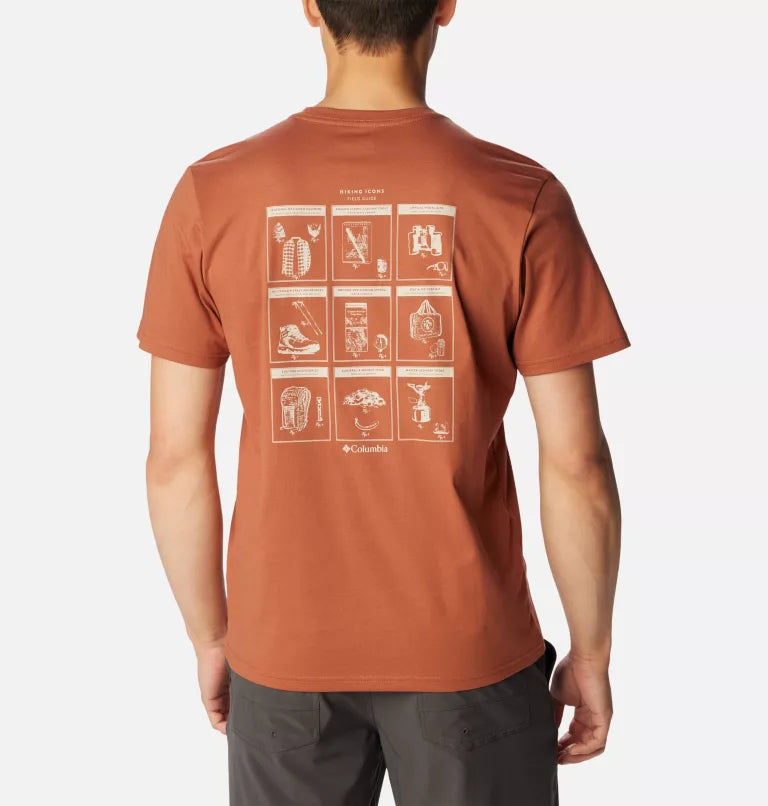 Columbia Rapid Ridge Back Grph SS - T-Shirt Lifestyle Uomo - Neverland Firenze