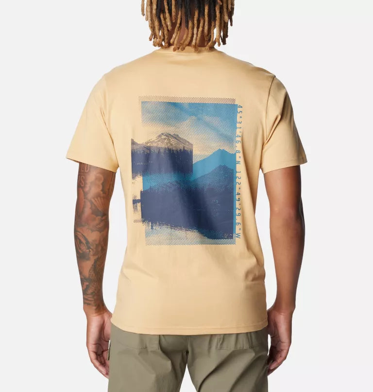 Columbia Rapid Ridge Back Grph SS - T-Shirt Lifestyle Uomo - Neverland Firenze