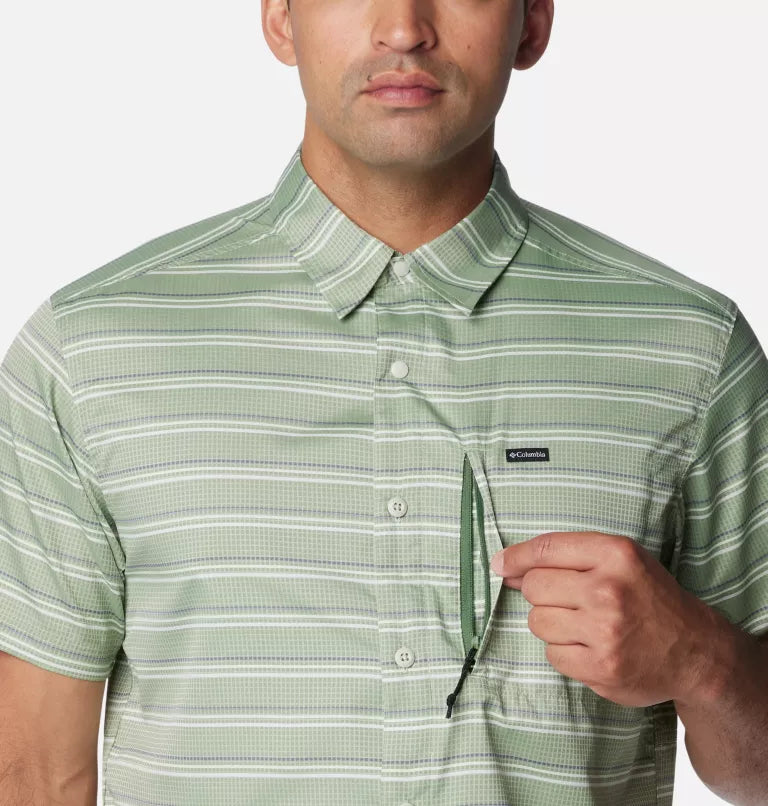 Columbia Silver Ridge Utility - Camicia a Maniche Corte da Trekking Uomo - Neverland Firenze