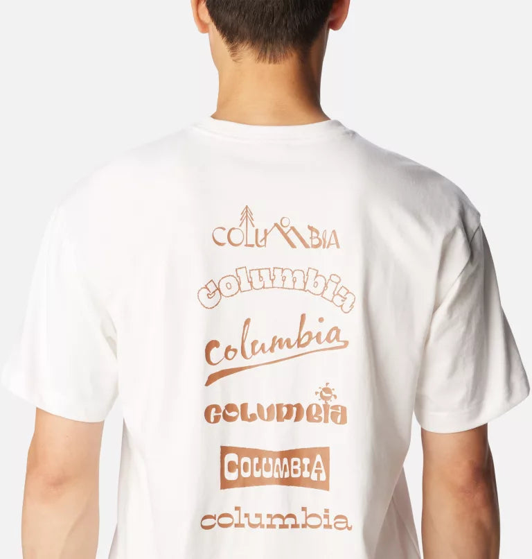 Columbia Burnt Lake Graphic SS - T-Shirt Lifestyle Uomo - Neverland Firenze