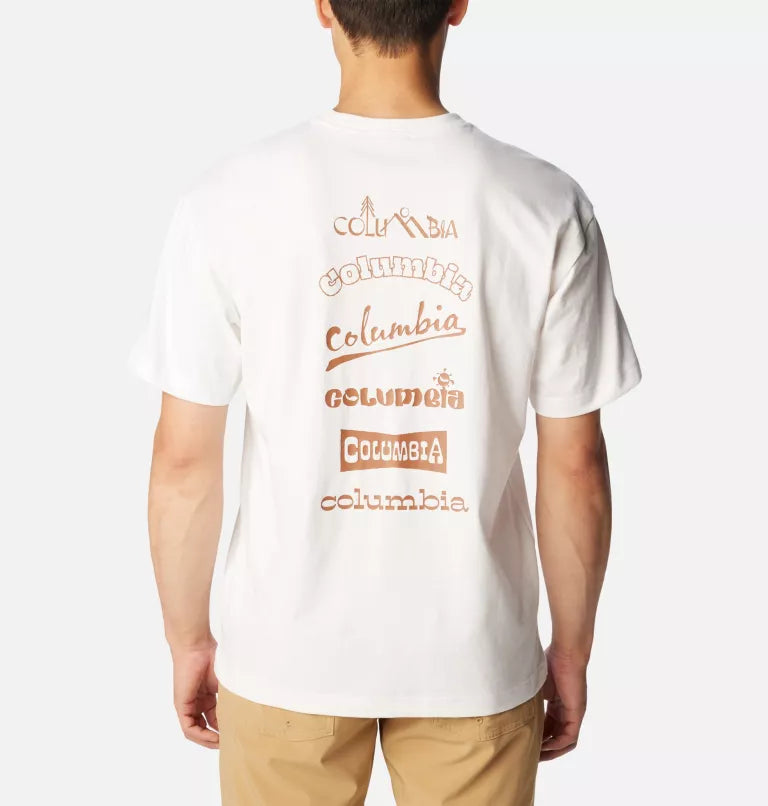 Columbia Burnt Lake Graphic SS - T-Shirt Lifestyle Uomo - Neverland Firenze