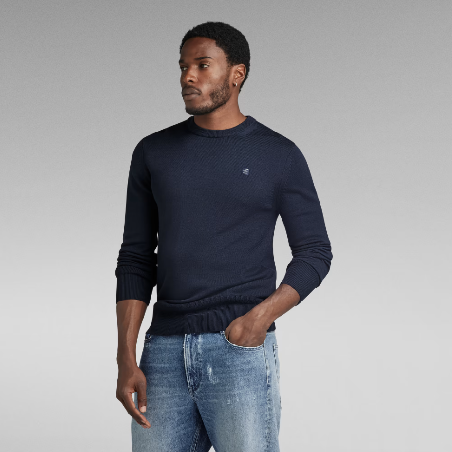 G-Star RAW PREMIUM CORE KNITTED SWEATER - Felpa Lifestyle Uomo - Neverland Firenze