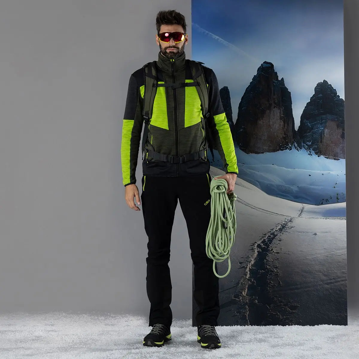 CMP Pile Da Uomo Unlimitech In Grid Tech Da Trekking Uomo - Neverland Firenze