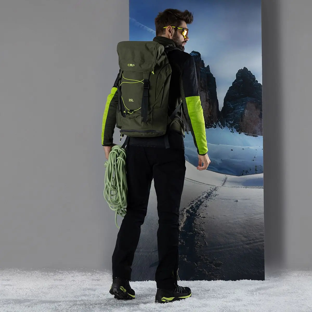 CMP Pile Da Uomo Unlimitech In Grid Tech Da Trekking Uomo - Neverland Firenze
