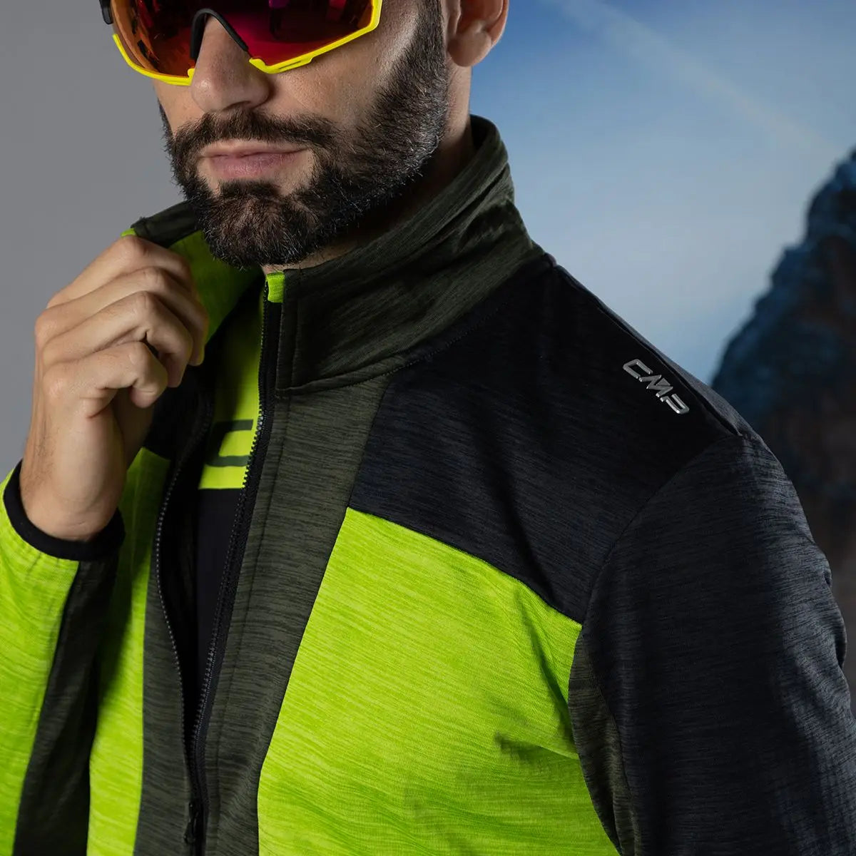 CMP Pile Da Uomo Unlimitech In Grid Tech Da Trekking Uomo - Neverland Firenze