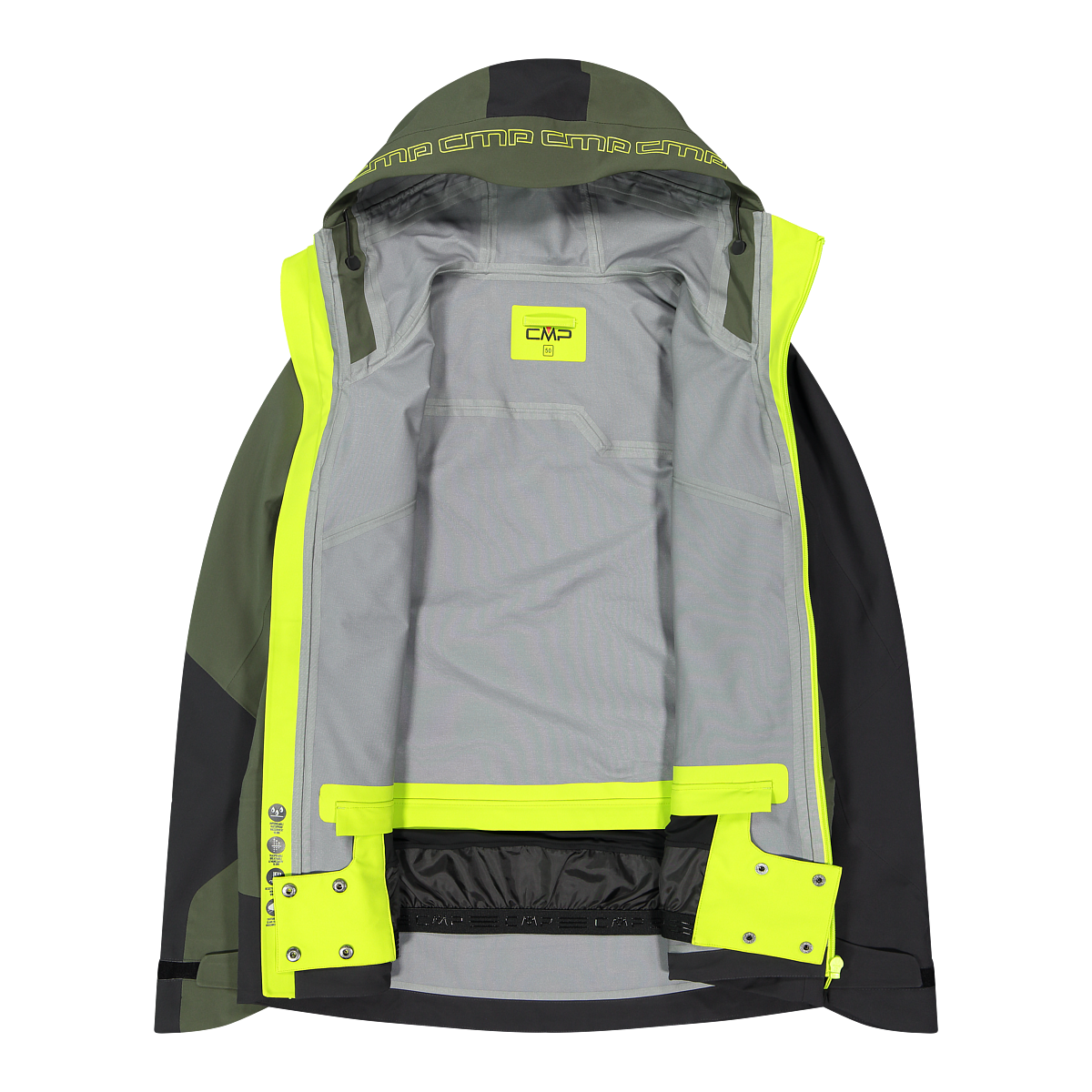 CMP Guscio 3 Strati Unlimitech Da Trekking Uomo - Neverland Firenze