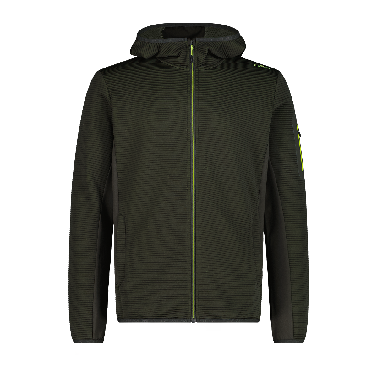 CMP Pile Unlimitech Fz con cappuccio da Trekking Uomo