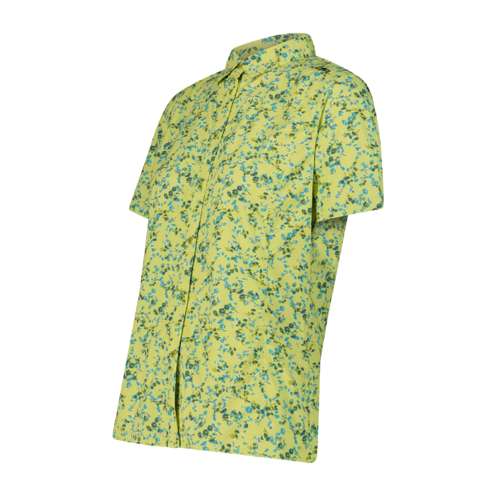 CMP Camicia fantasia check maniche corte da Trekking Donna