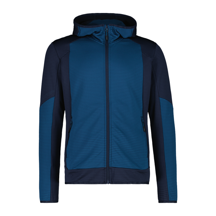 CMP Pile Grid Tech Fz con cappuccio da Trekking Uomo
