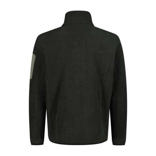 CMP Knit-Tech Jacquard Con Motivo a Rombo - Pile Da Trekking Uomo - Neverland Firenze