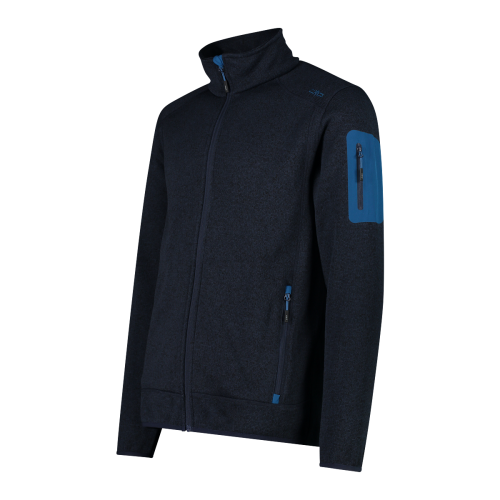 CMP Knit-Tech Mélange - Pile Da Trekking Uomo - Neverland Firenze