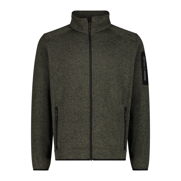 CMP Knit-Tech Mélange - Pile Da Trekking Uomo - Neverland Firenze