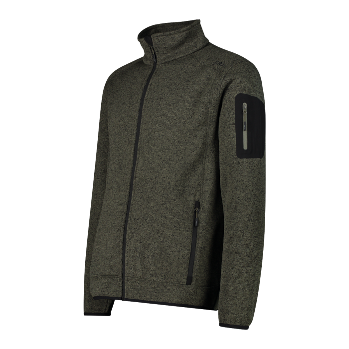 CMP Knit-Tech Mélange - Pile Da Trekking Uomo - Neverland Firenze