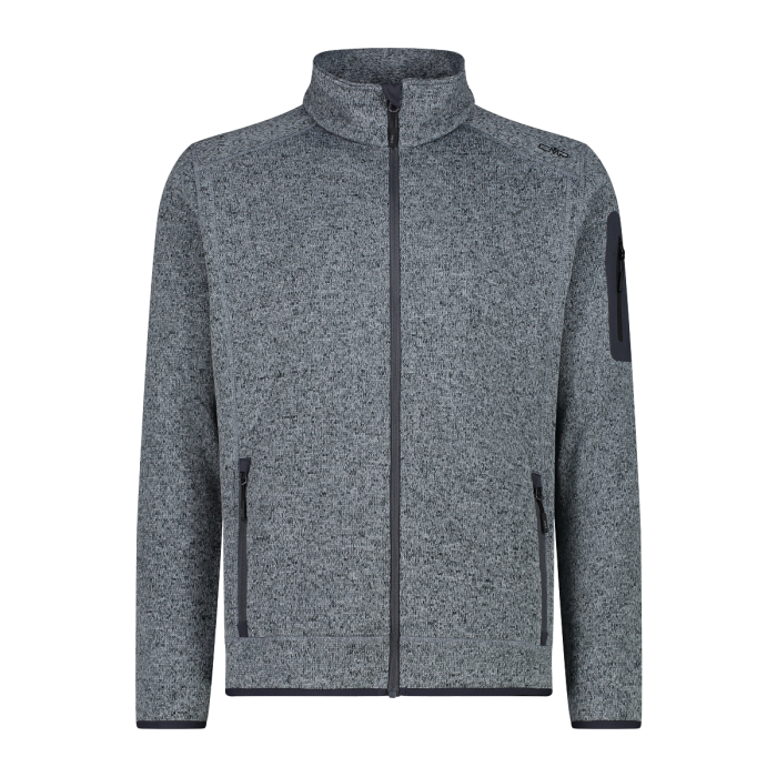 CMP Knit-Tech Mélange - Pile Da Trekking Uomo - Neverland Firenze