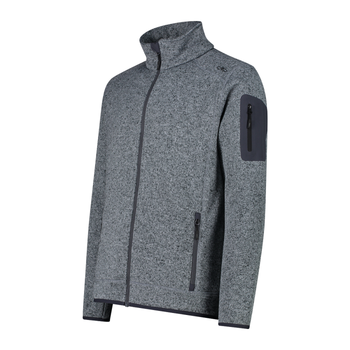 CMP Knit-Tech Mélange - Pile Da Trekking Uomo - Neverland Firenze