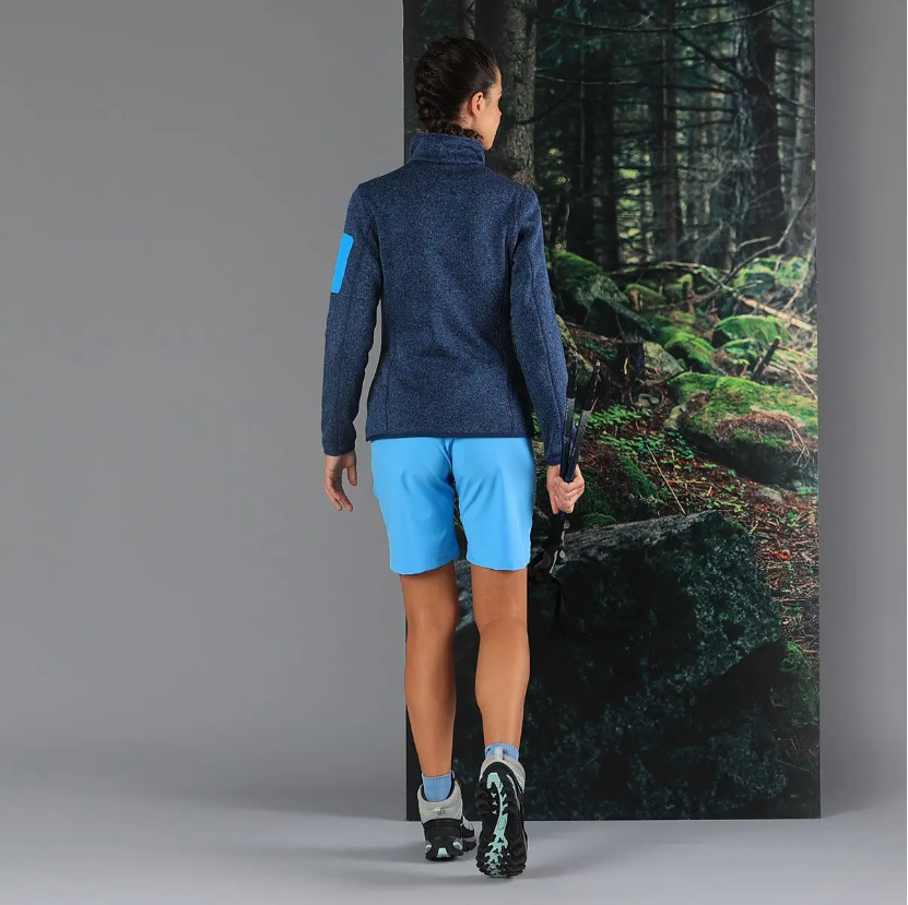 CMP Knit-Tech Mèlange - Pile Da Trekking Donna - Neverland Firenze
