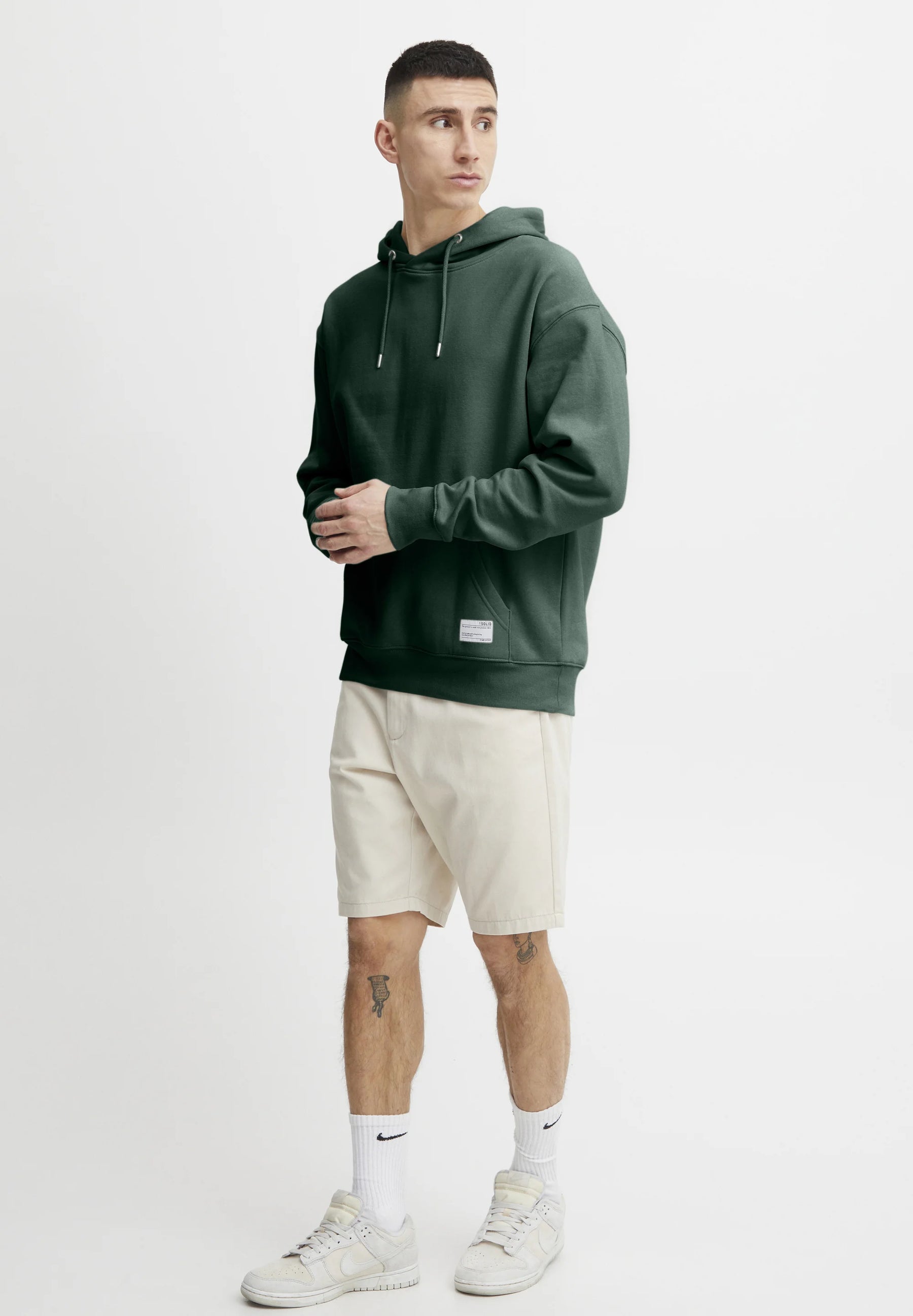 Solid Lenz Hood SW - Felpa con Cappuccio Lifestyle Uomo - Neverland Firenze