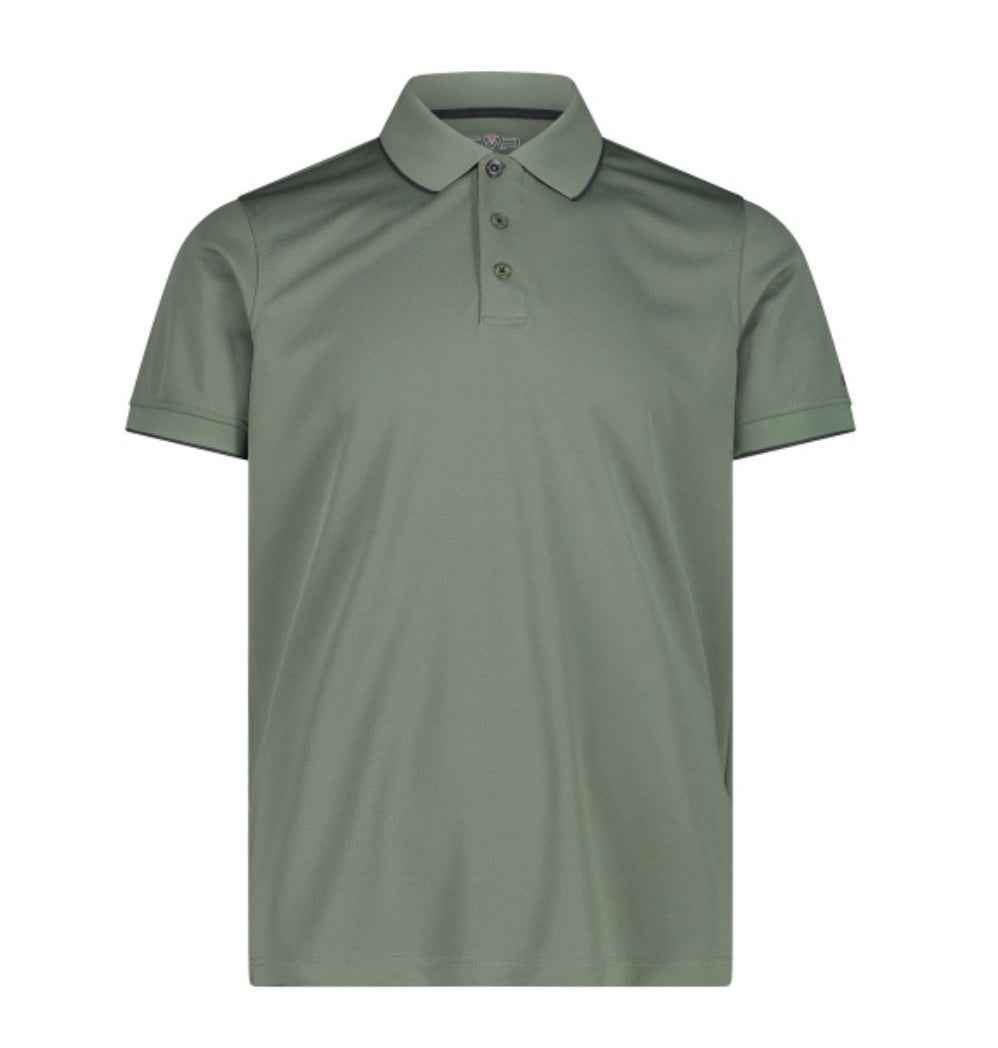 CMP Polo tecnica tinta unita da trekking Uomo - Neverland Firenze