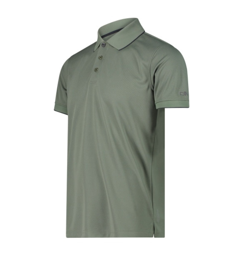 CMP Polo tecnica tinta unita da trekking Uomo - Neverland Firenze