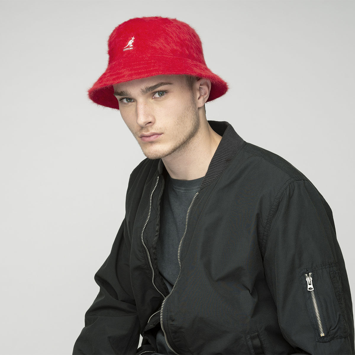 Kangol Furgora Bucket Black - Cappello Lifestyle - Neverland Firenze