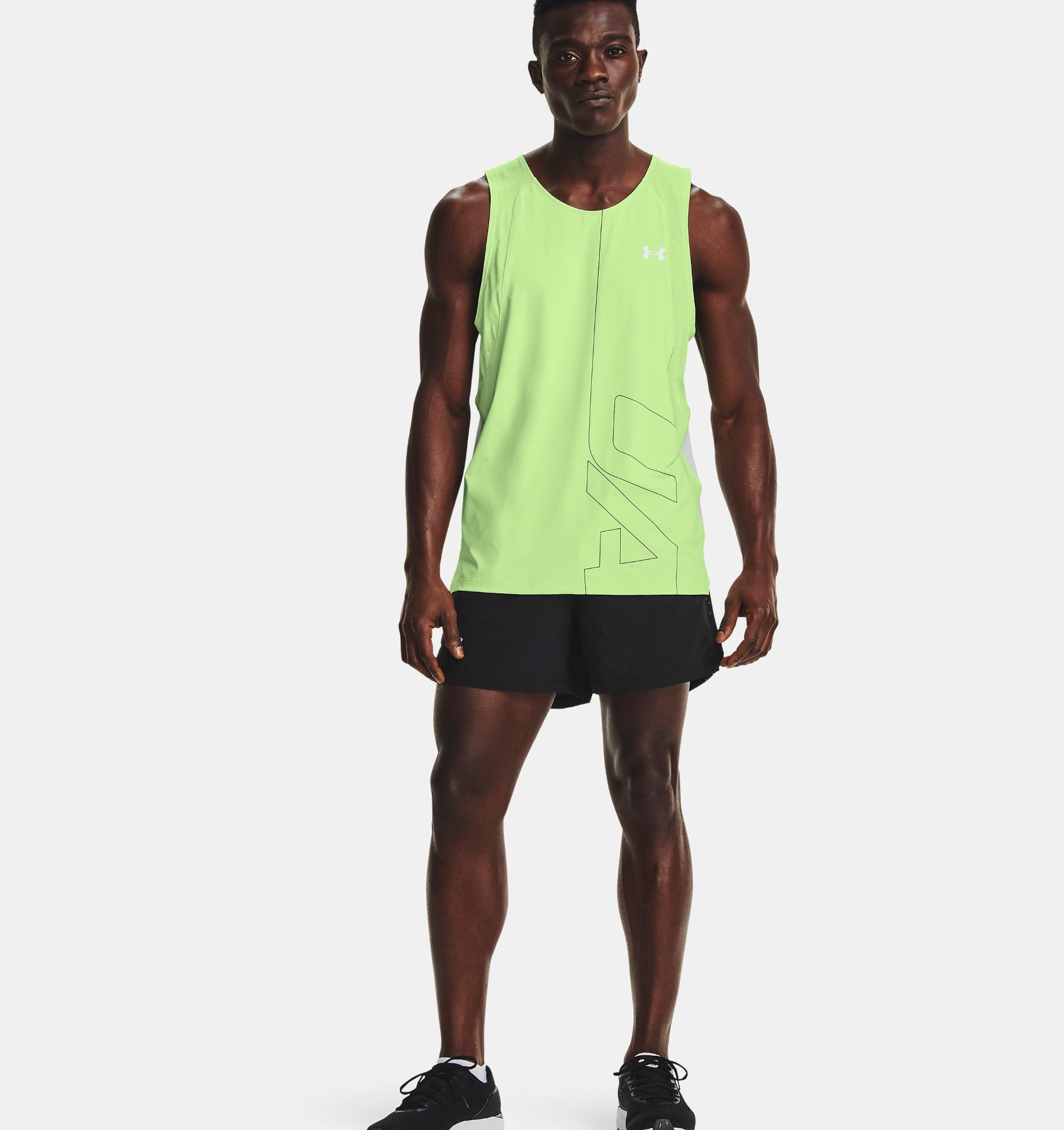 Under Armour Launch Run 13 cm - Pantaloncini Da Allenamento Uomo - Neverland Firenze