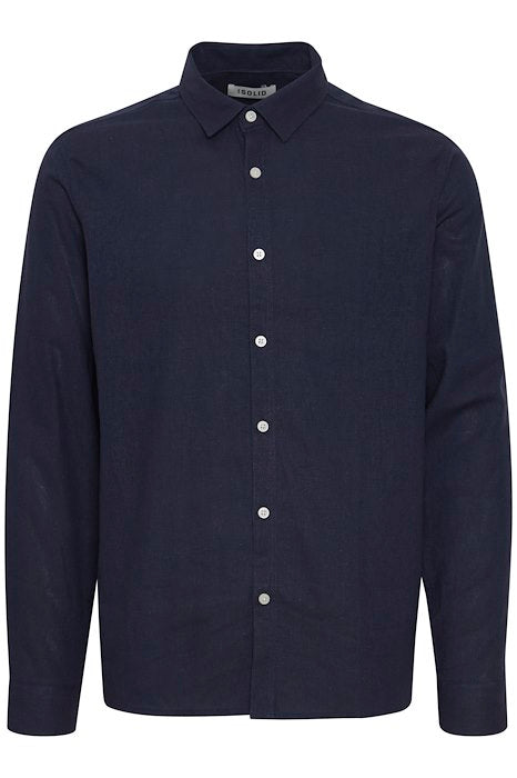 Solid Enea Allan LS - Camicia Lifestyle Uomo - Neverland Firenze