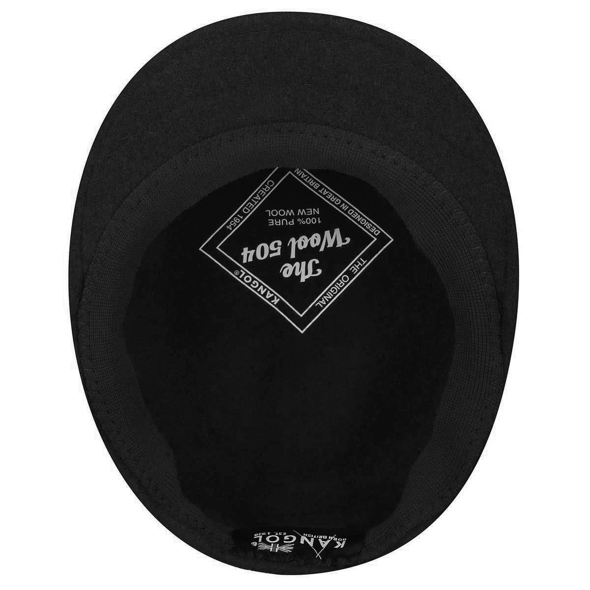 Kangol 504 Black/Gold - Cappello Lifestyle - Neverland Firenze