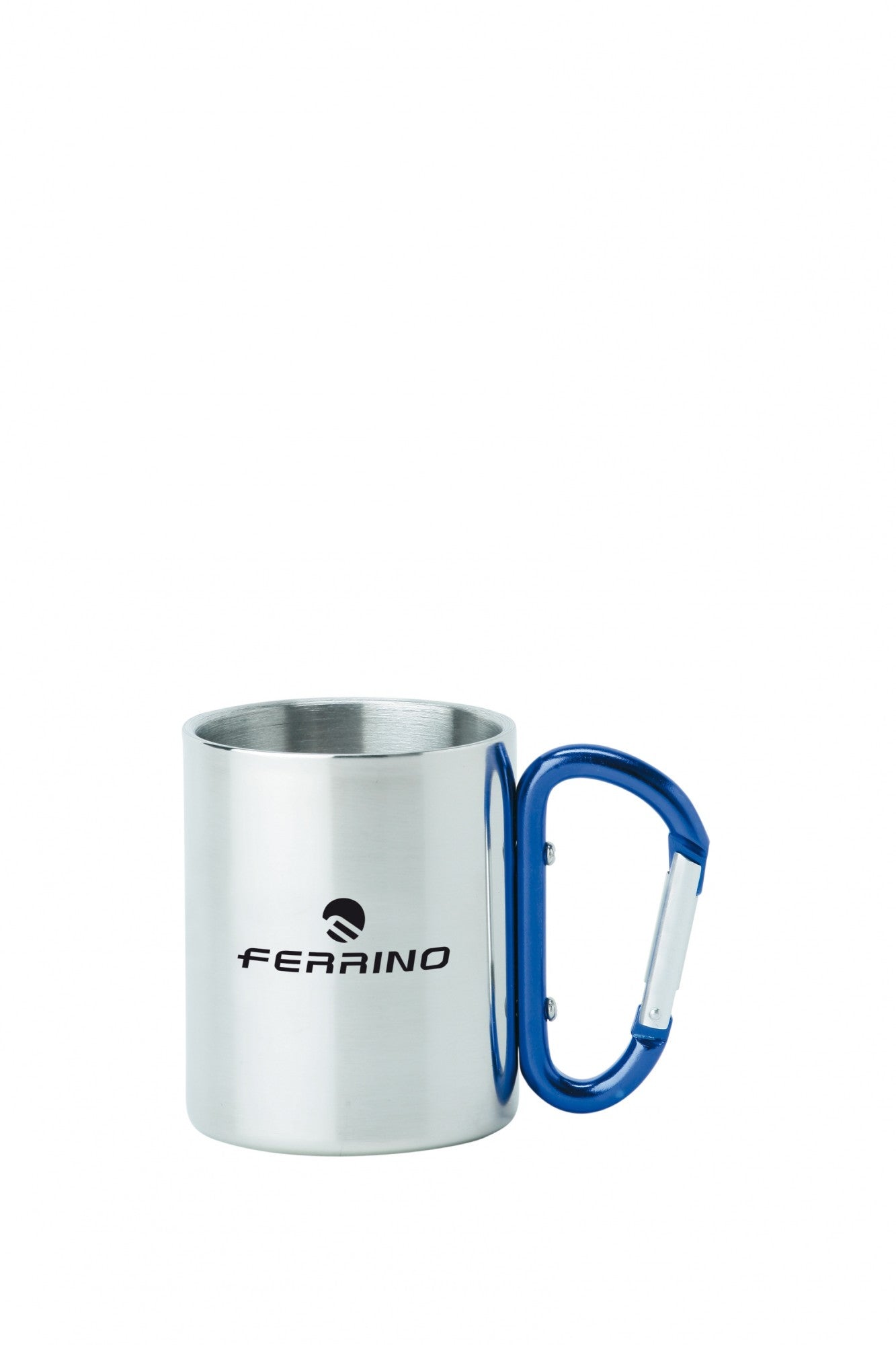Ferrino Tazza Inox Con Moschettone - Accessori Trekking - Neverland Firenze