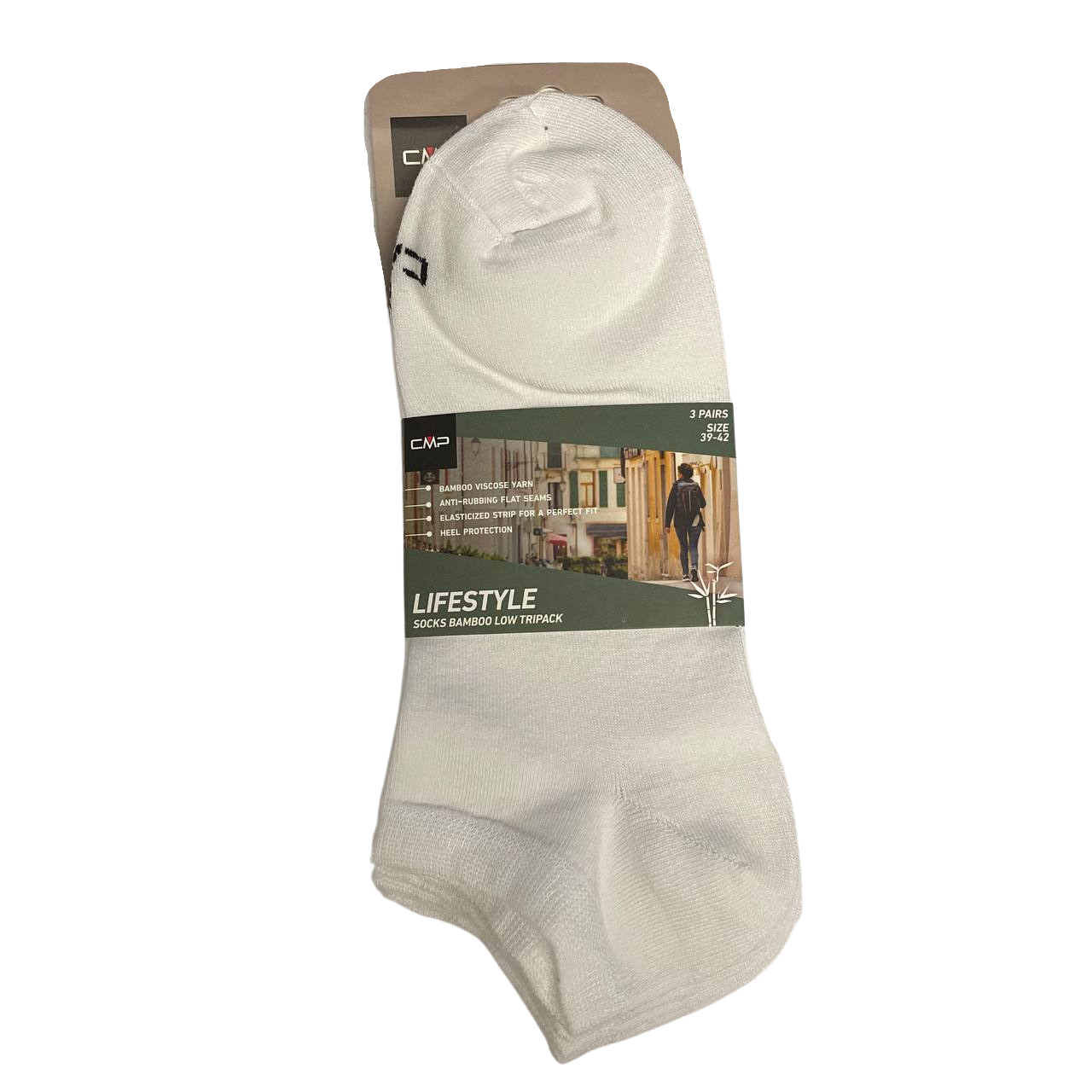 CMP Bamboo Invisible Sock Tripack - Calze - Neverland Firenze