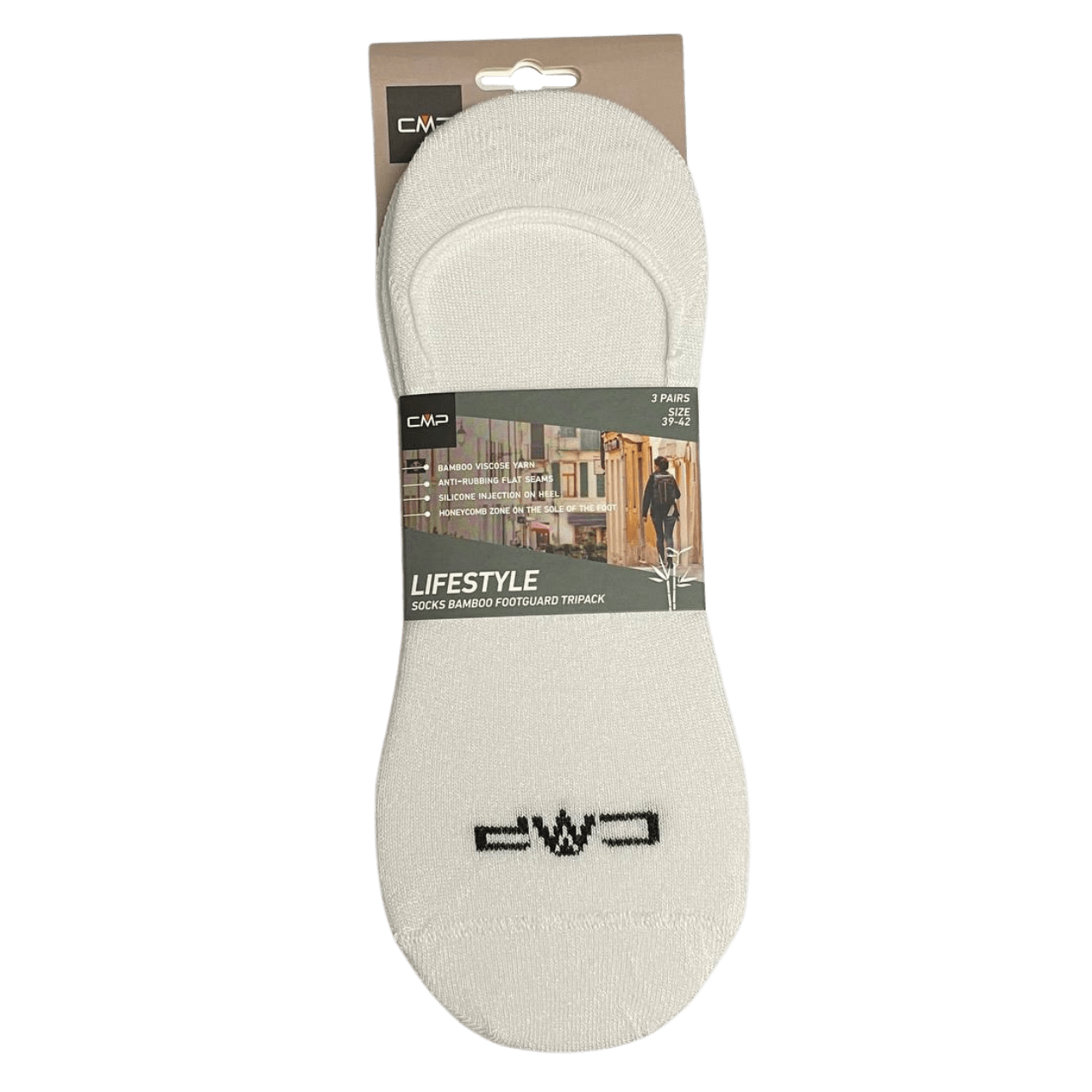 CMP Bamboo Footguard Sock Tripack - Calze - Neverland Firenze