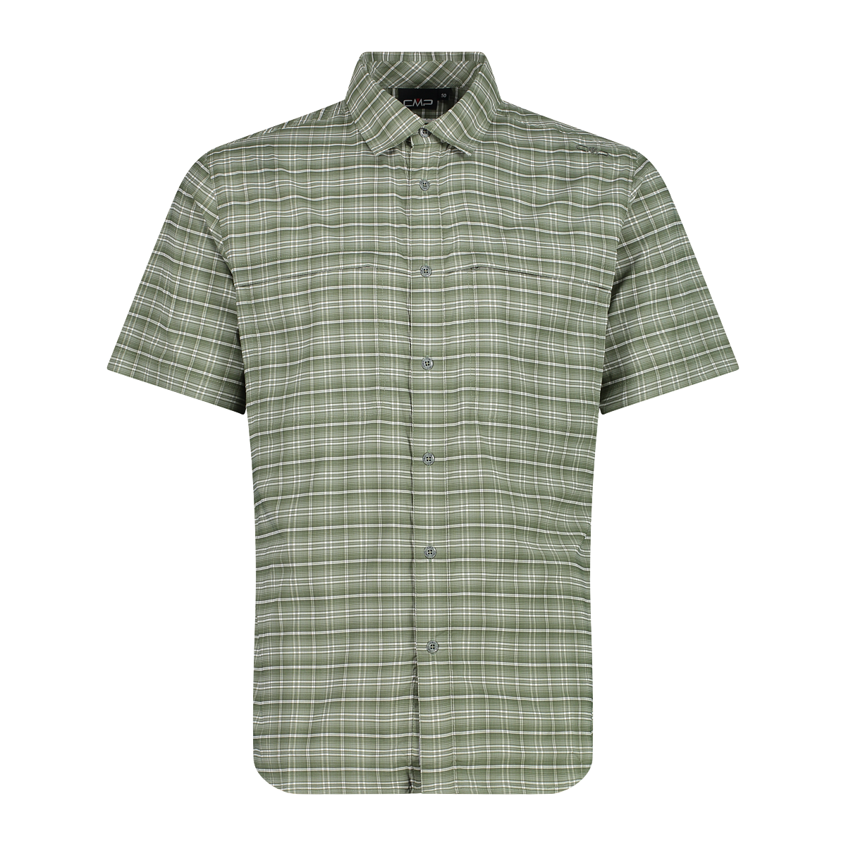 Camicia fantasia check maniche corte Uomo - Neverland Firenze