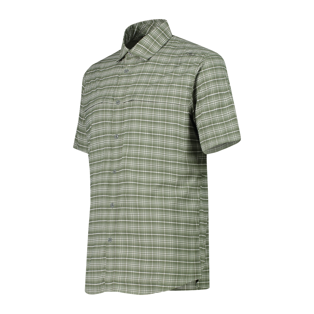 Camicia fantasia check maniche corte Uomo - Neverland Firenze