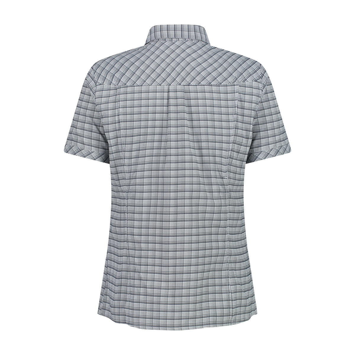 CMP Camicia fantasia check maniche corte Donna-31T7146-neverland-firenze