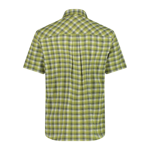 Camicia fantasia check maniche corte trekking Uomo - Neverland Firenze