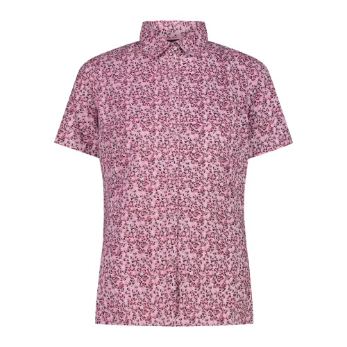 CMP Camicia fantasia check maniche corte da Trekking Donna - Neverland Firenze