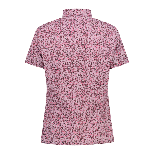 CMP Camicia fantasia check maniche corte da Trekking Donna - Neverland Firenze