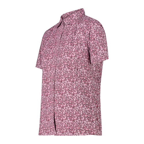 CMP Camicia fantasia check maniche corte da Trekking Donna - Neverland Firenze