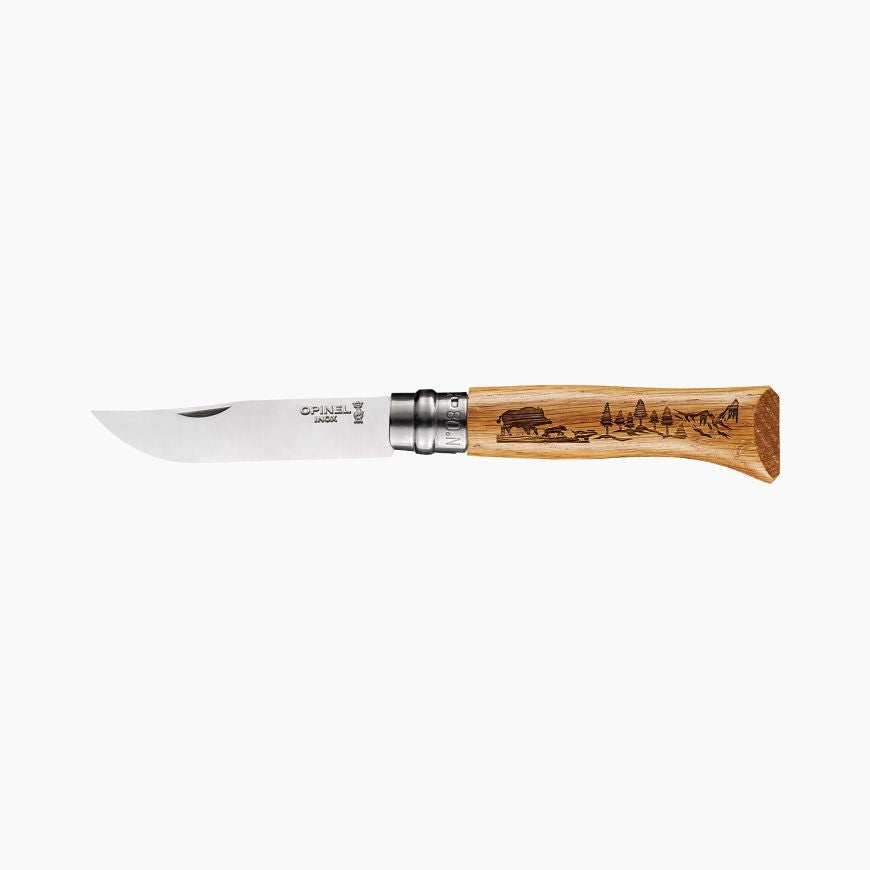 Opinel N°08 Animalia Cinghiale - Neverland Firenze