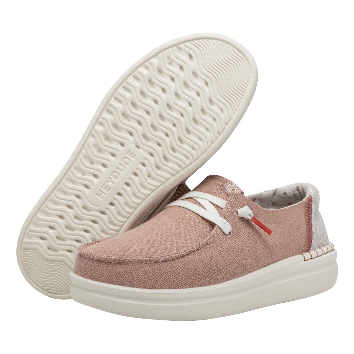 Hey Dude Wendy Rise Chambray Rose - Scarpe Lifestyle Donna - Neverland Firenze
