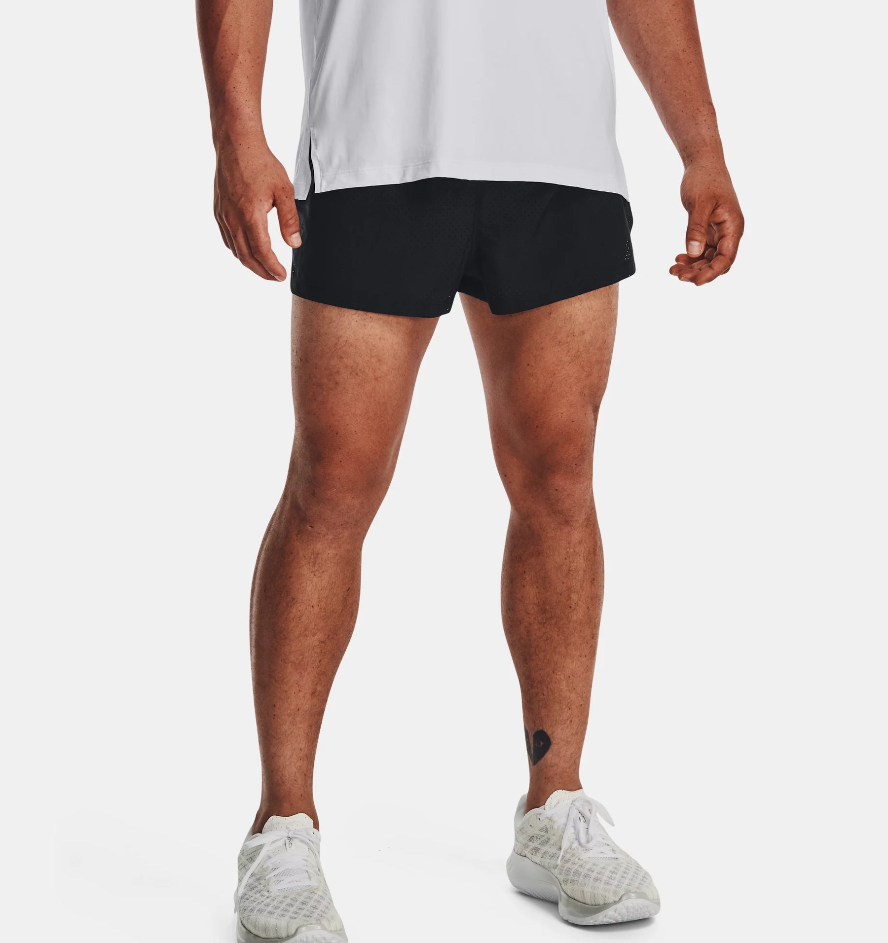 Under Shorts UA Launch Split Perf - Pantalocini da Running Uomo - Neverland Firenze