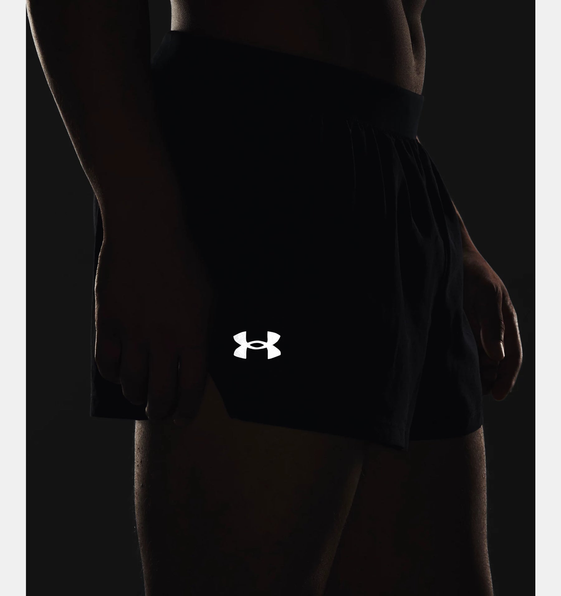 Under Shorts UA Launch Split Perf - Pantalocini da Running Uomo - Neverland Firenze