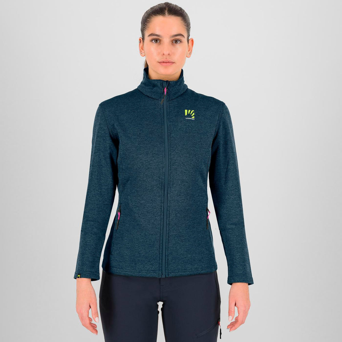 Karpos Pizzocco W FZ - Fleece da Trekking Donna