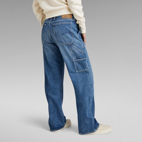 G-STAR RAW Judee Carpenter Low Loose Jeans - Pantalone Lifestyle Donna - Neverland Firenze