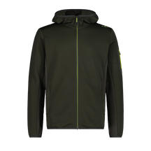 CMP Pile Unlimitech Fz con cappuccio da Trekking Uomo