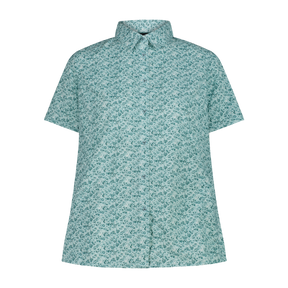 CMP Camicia fantasia check maniche corte da Trekking Donna