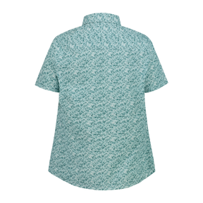 CMP Camicia fantasia check maniche corte da Trekking Donna